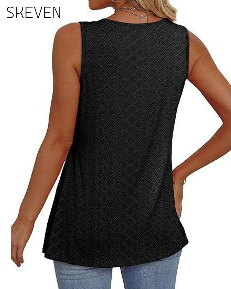 Stylish And Elegant Sleeveless Tank Top