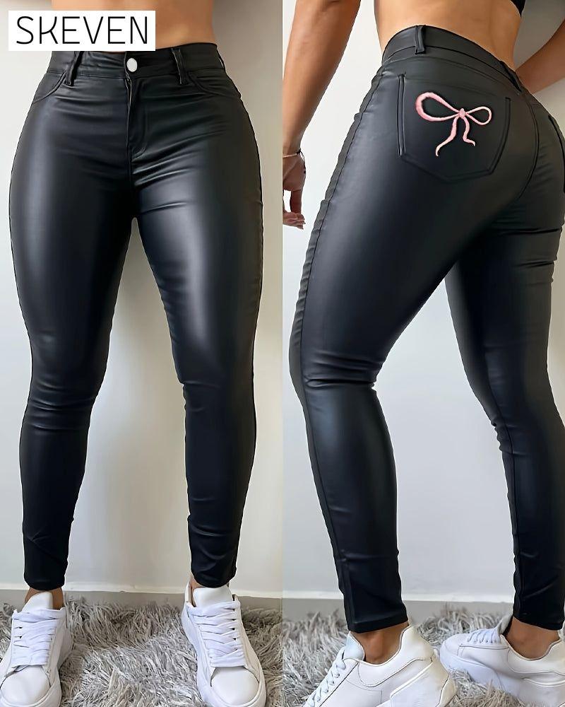 Black Stylish Stretch Leggings
