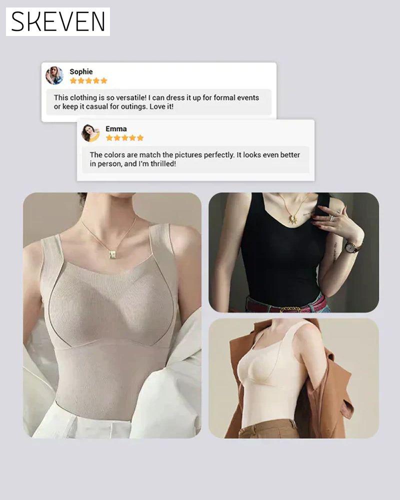 Thermo-Tanktops für Damen mit integriertem BH
