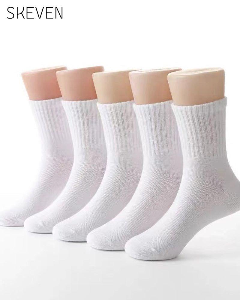chaussettes confortables unies et simples