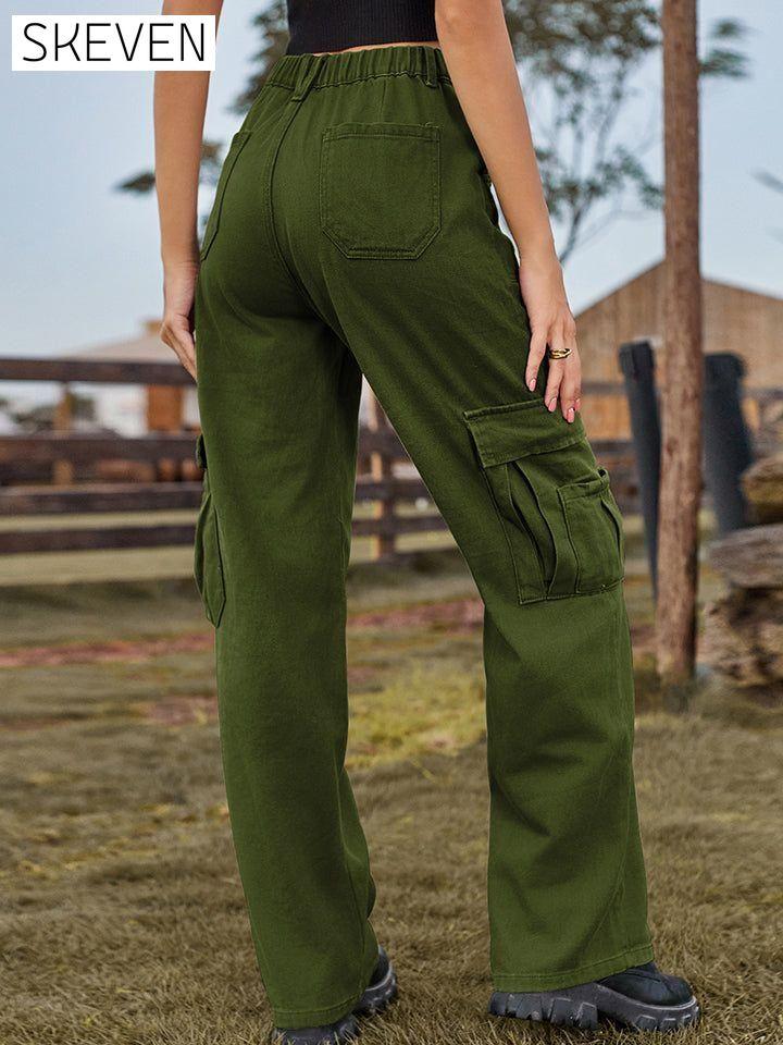 Pocketed Wide Leg Jeans clothes M.F Ship From Overseas Shipping Delay 09/29/2023 - 10/02/2023 trend