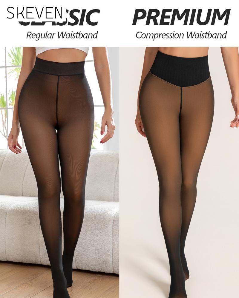 One-Seam Shaping Fleece Leggings