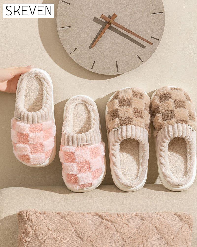 Indoor home non-slip warm slippers