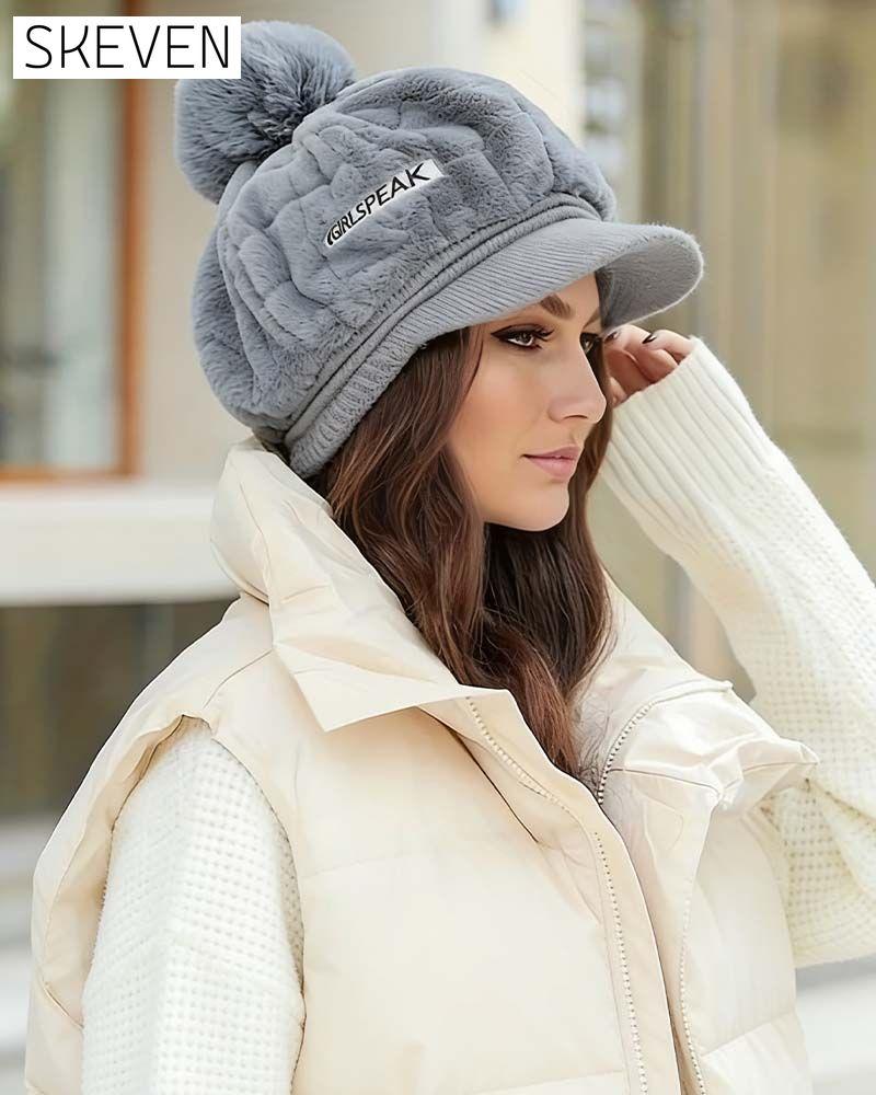 Women's Winter Short Brim Hat