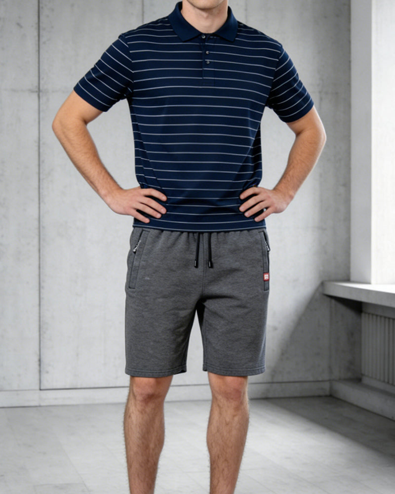 Men's Solid-Color Beach Shorts