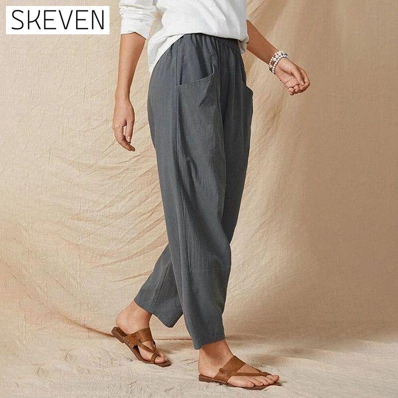 Solid Color Casual Trousers best Best Sellings bottoms clothes pants Plus Size Sale Topseller