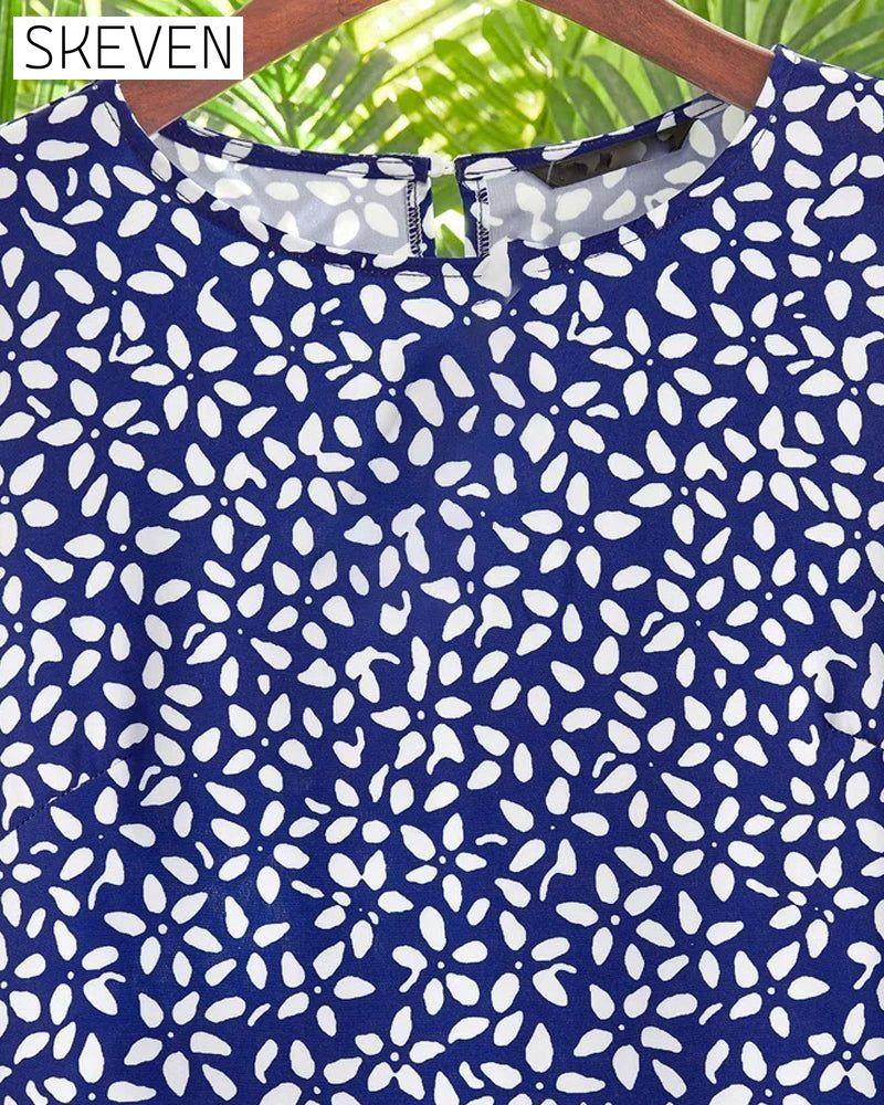 Floral print pockets dress 23BF Casual Dresses Clothes Dresses Spring Summer