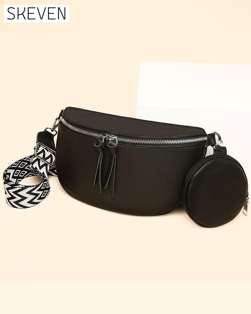 Damen-Schultertasche im Sattelformat
