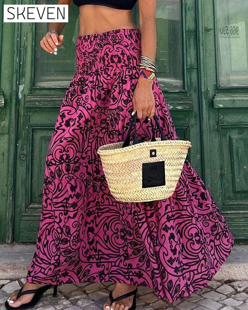Floral skirt 23BF Casual Dresses Clothes Dress Dresses Summer