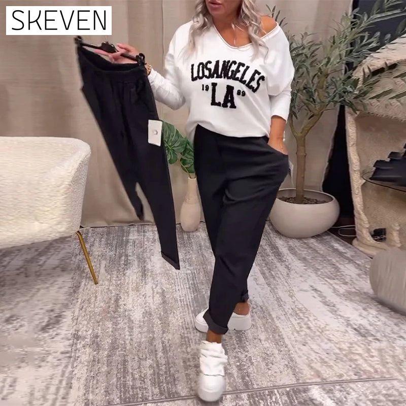 Casual solid color pocket pants