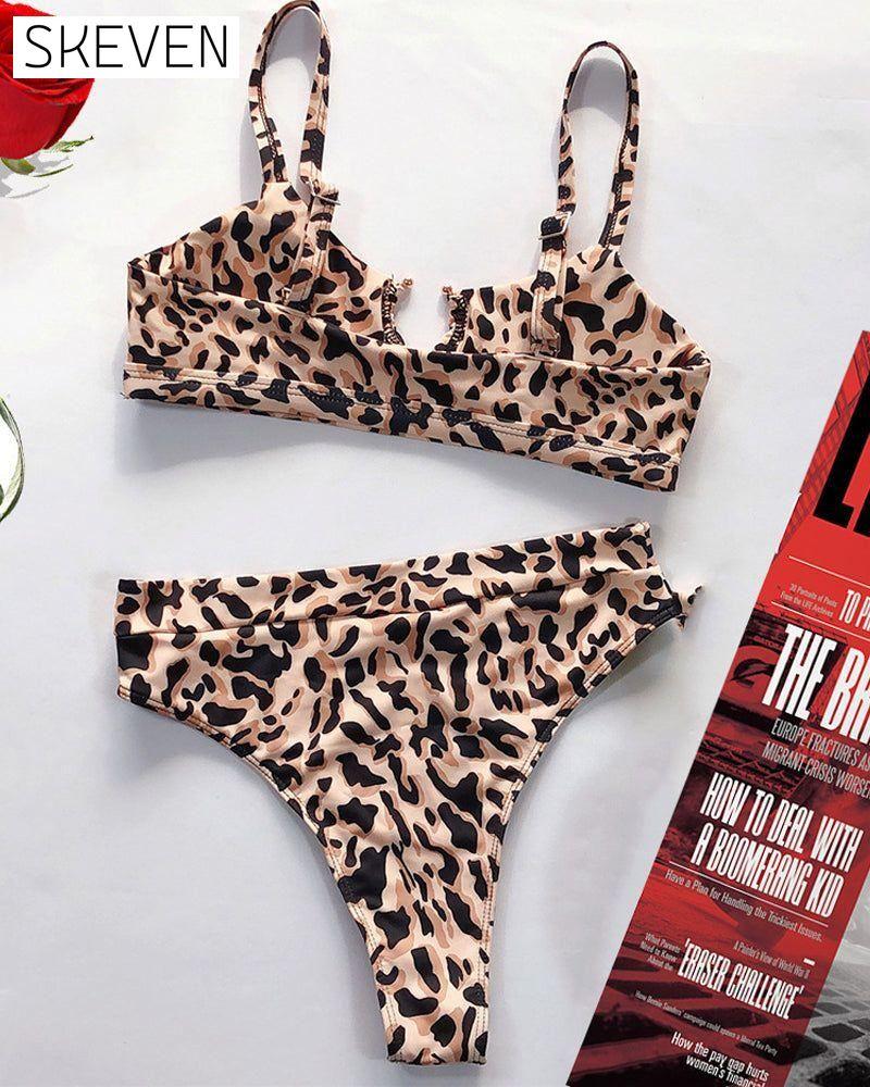 Leopard Print bikini 23BF Bikinis Clothes Summer Swimwear