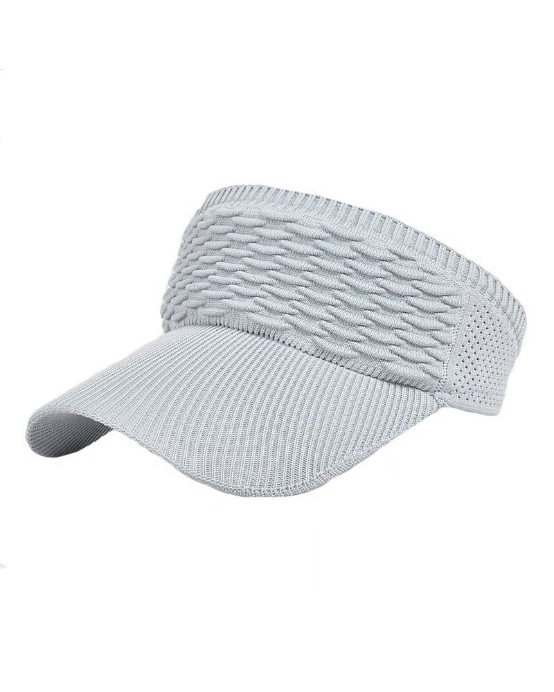 Women's High Ponytail Sun Visor Hats