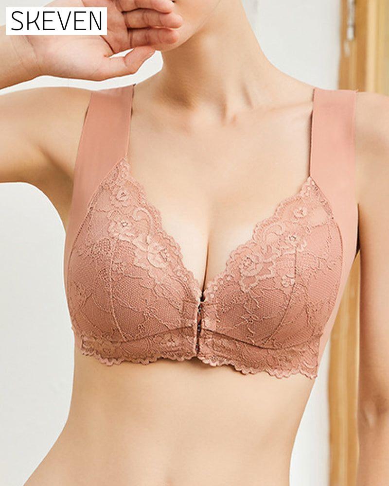 Nahtloser Push-Up-Spitzen-BH