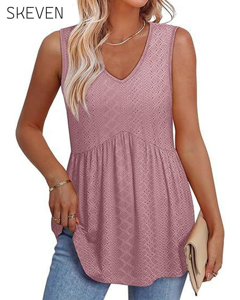 Stylish And Elegant Sleeveless Tank Top