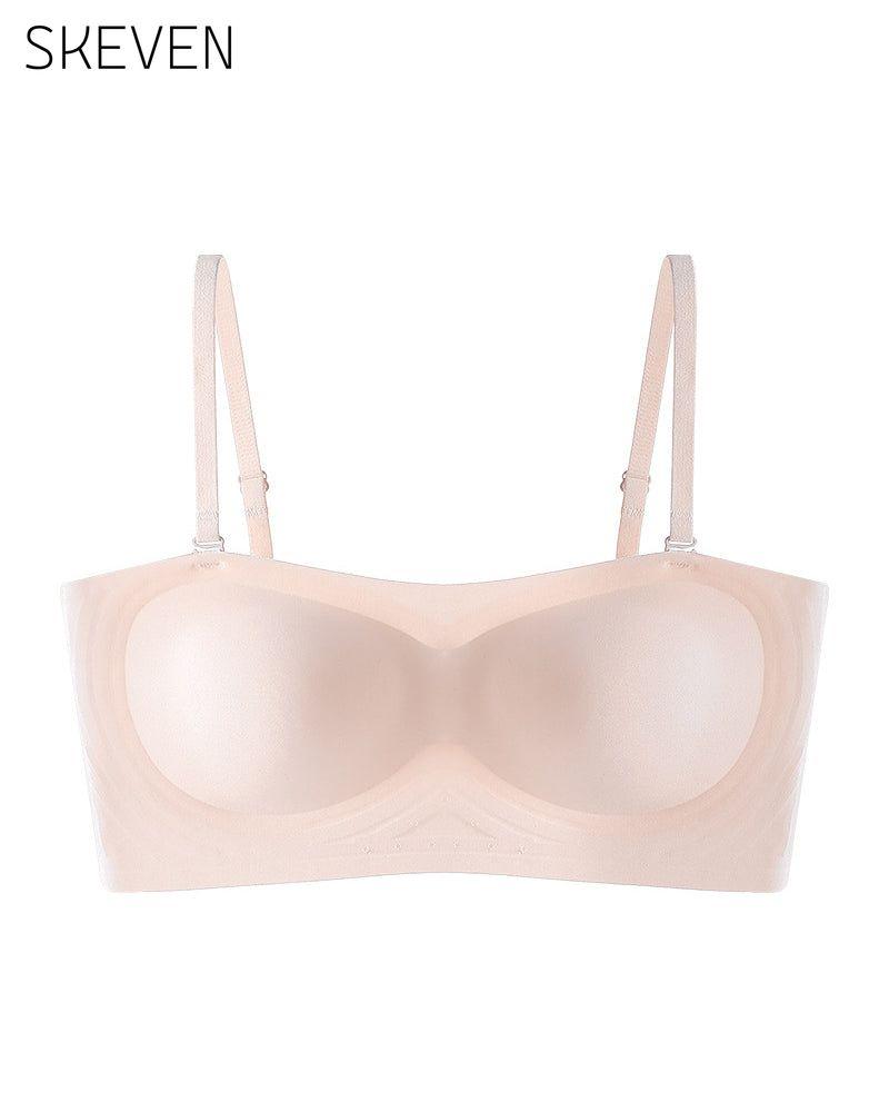 Strapless Solid Color Comfort Bra