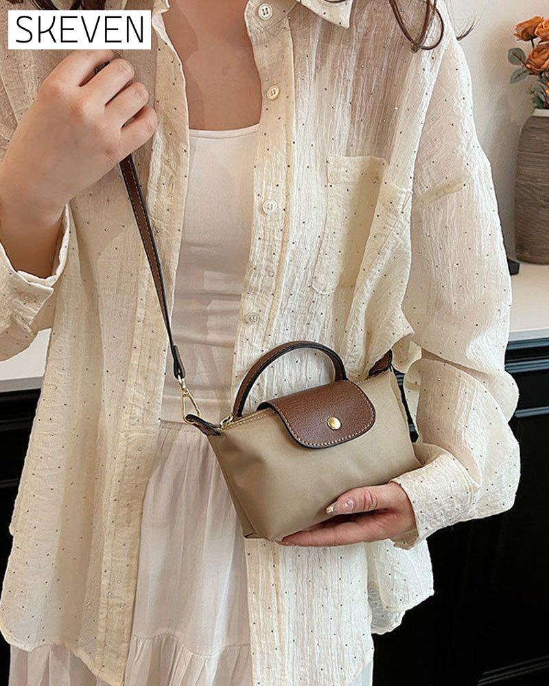 Sac bandoulière à rabat simple pour femme