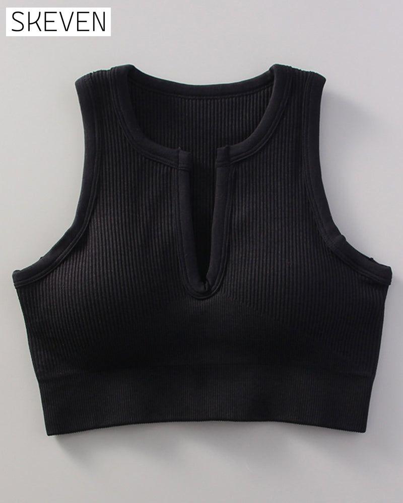 Yoga-Sport-Tanktop mit BH