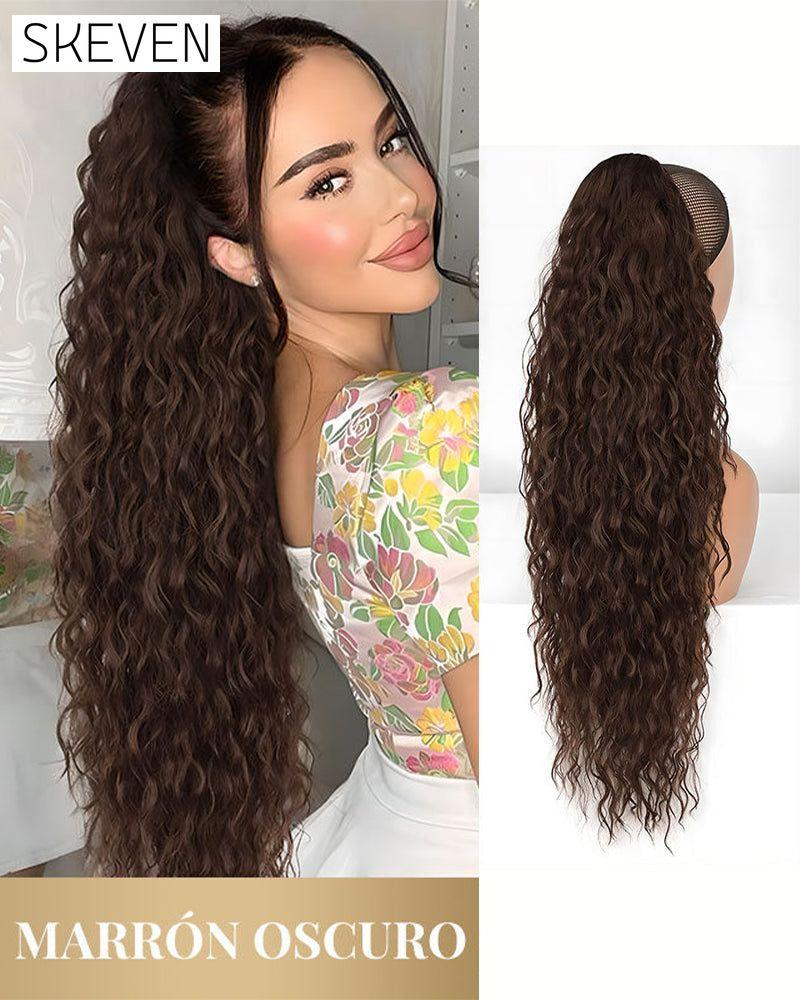 Long Voluminous And Curly Hair Extension