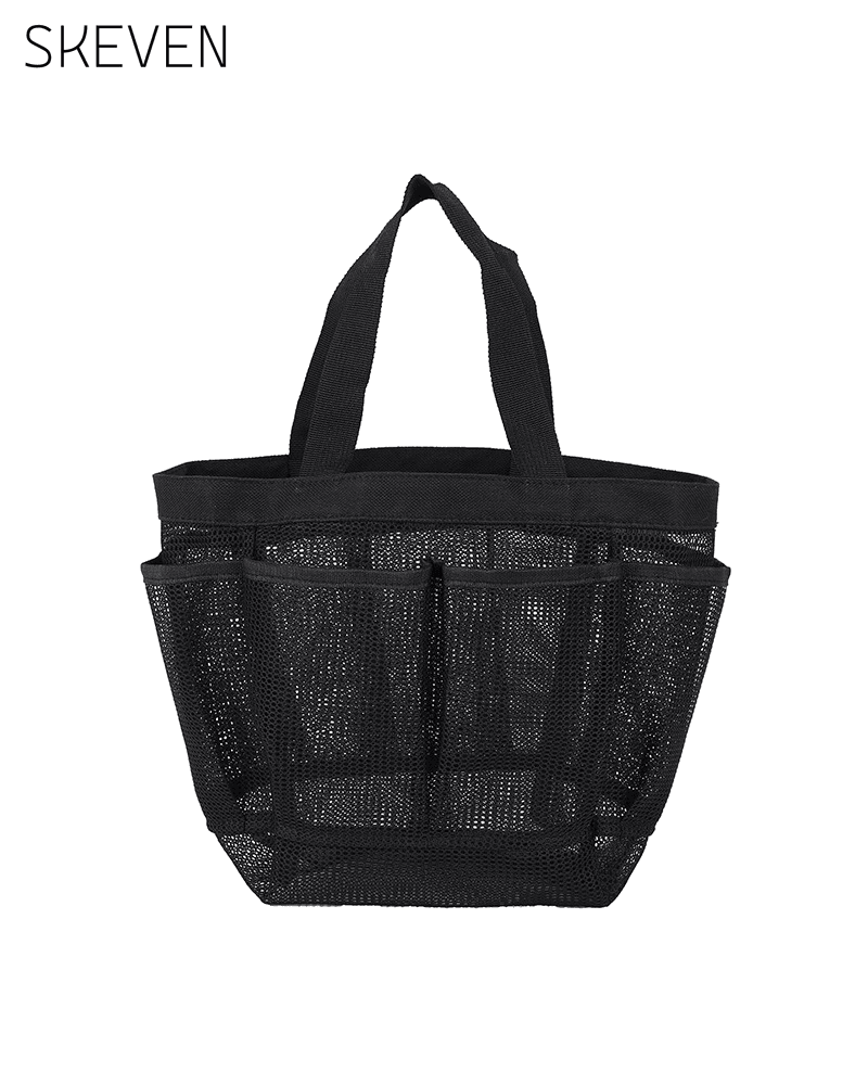 Large capacity mesh handbag