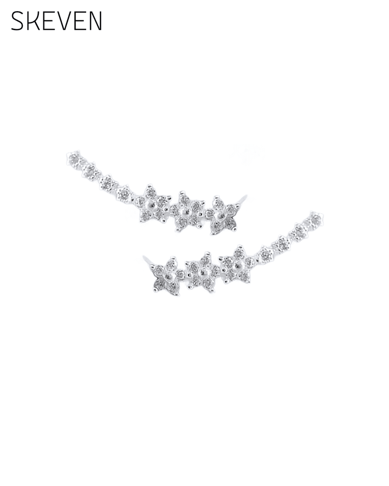Sweet and elegant star earrings