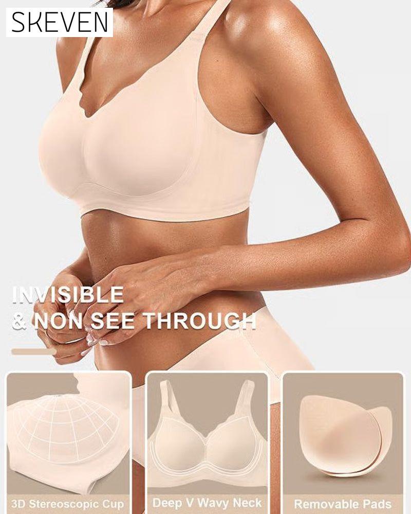 Soutien-gorge push-up festonné sans coutures 💖 