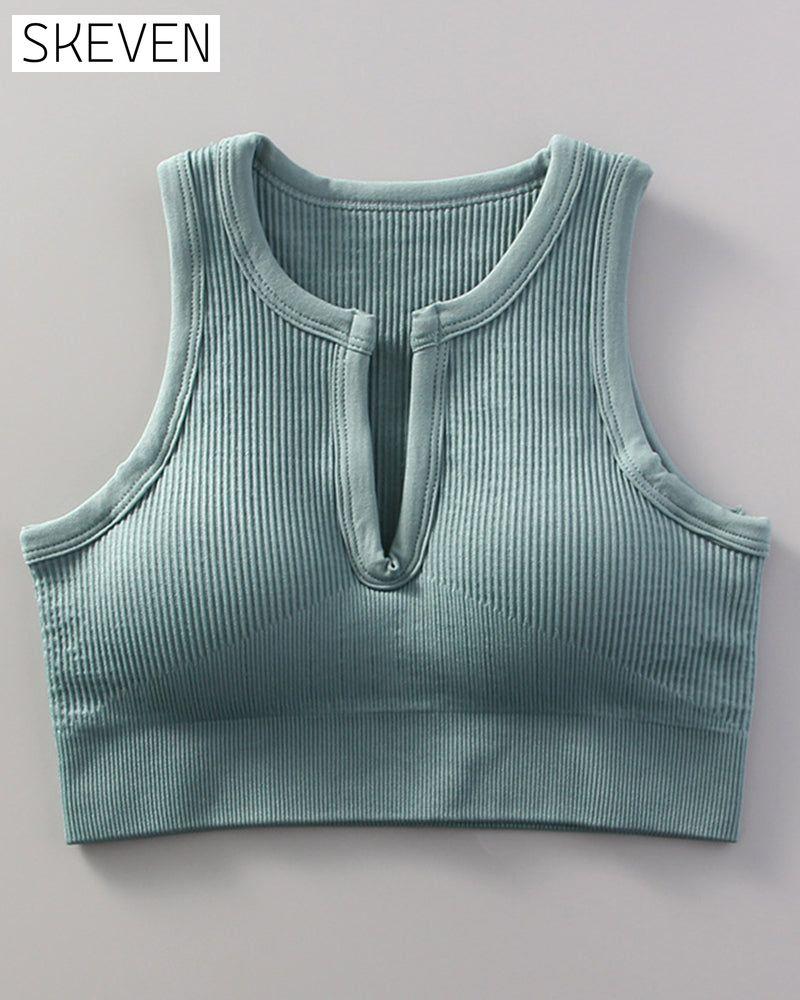 Yoga-Sport-Tanktop mit BH