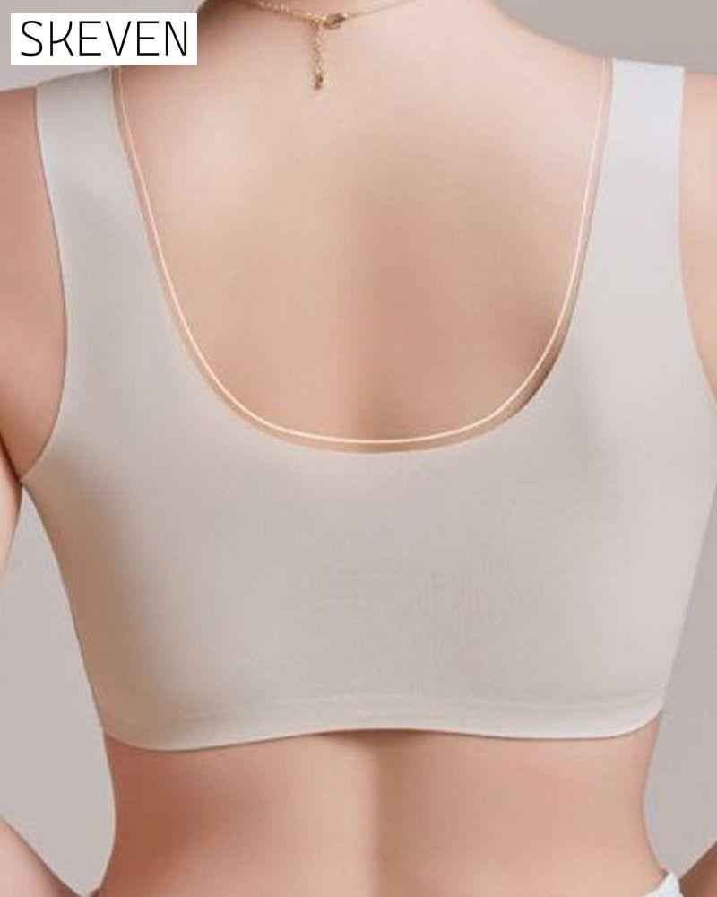 Comfort Front Closure & Wire-Free Seamless Bra