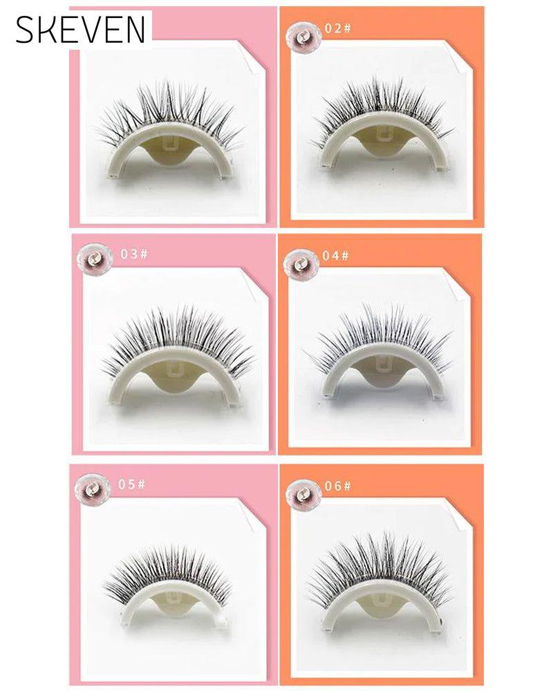 faux cils réutilisables auto-adhésifs