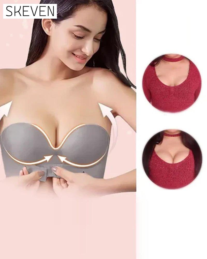 Soutien-gorge sans bretelles avec boucle sur le devant
