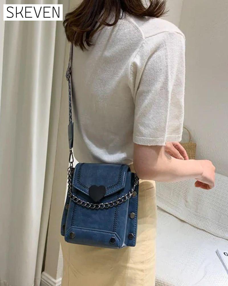 Mini-Kettentasche für Damen