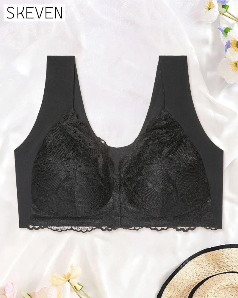 Nahtloser Push-Up-Spitzen-BH
