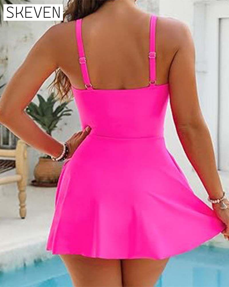 Maillot de bain une pièce dos croisé