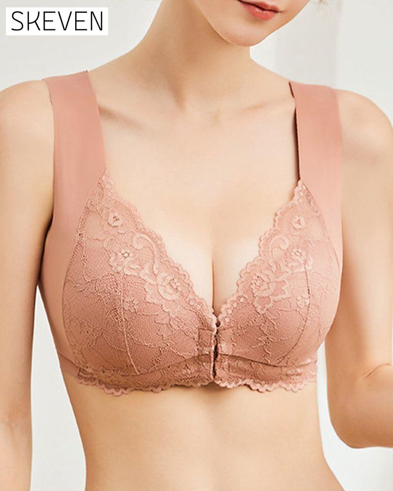 Nahtloser Push-Up-Spitzen-BH