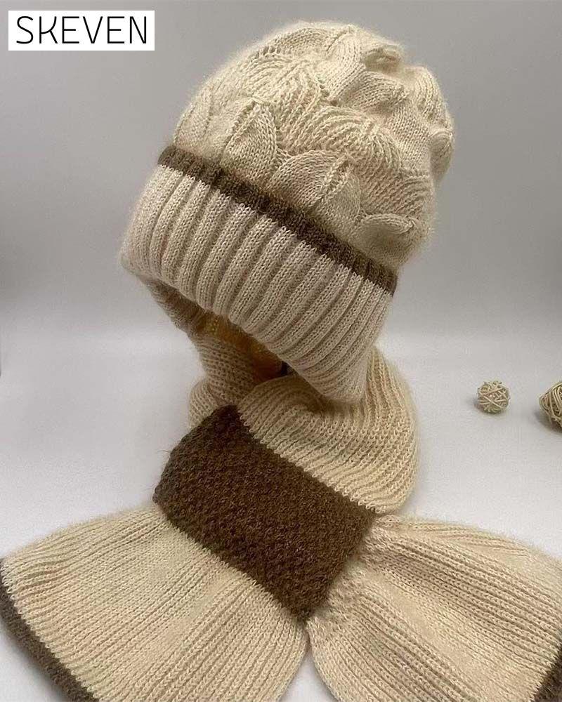 Winddichter Damenhut mit Ohrenschutz