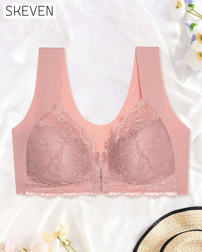 Nahtloser Push-Up-Spitzen-BH