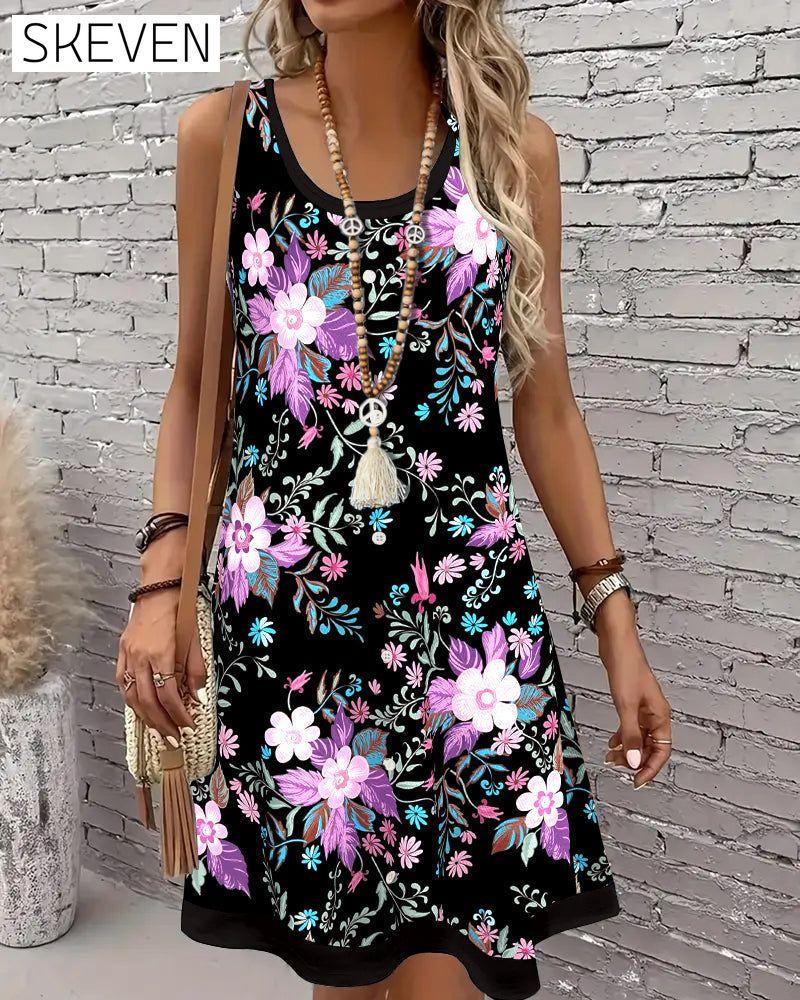 Printed Casual Dress