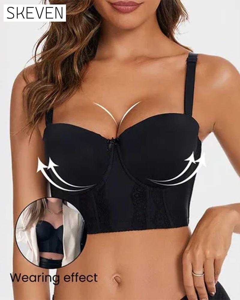 Damen-BH mit verstellbaren Trägern und Spitze