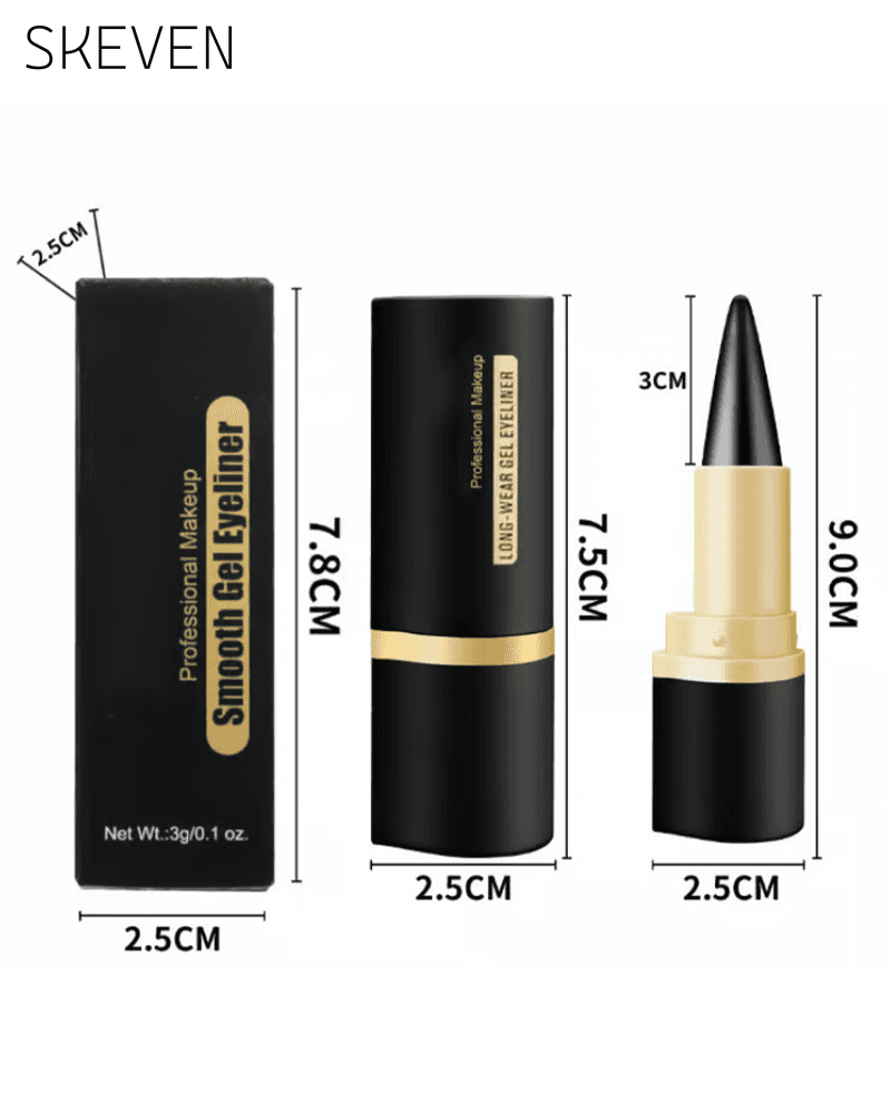 Natürliche, wasserfeste Eyeliner-Creme