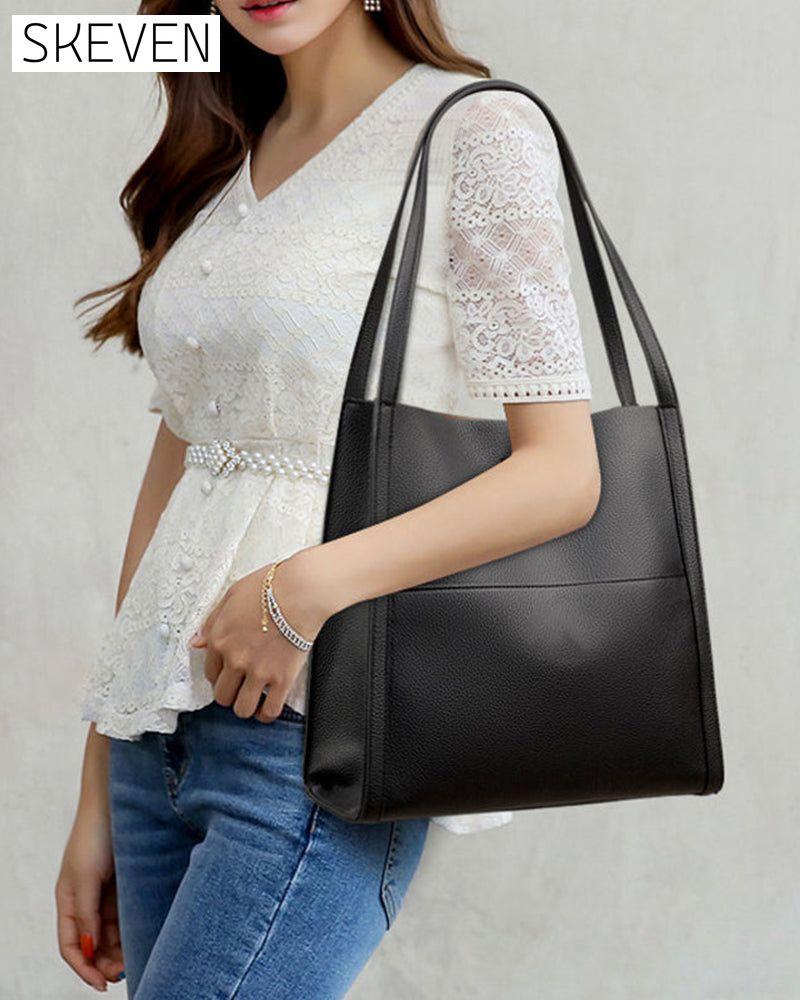sac bandoulière simple de couleur unie