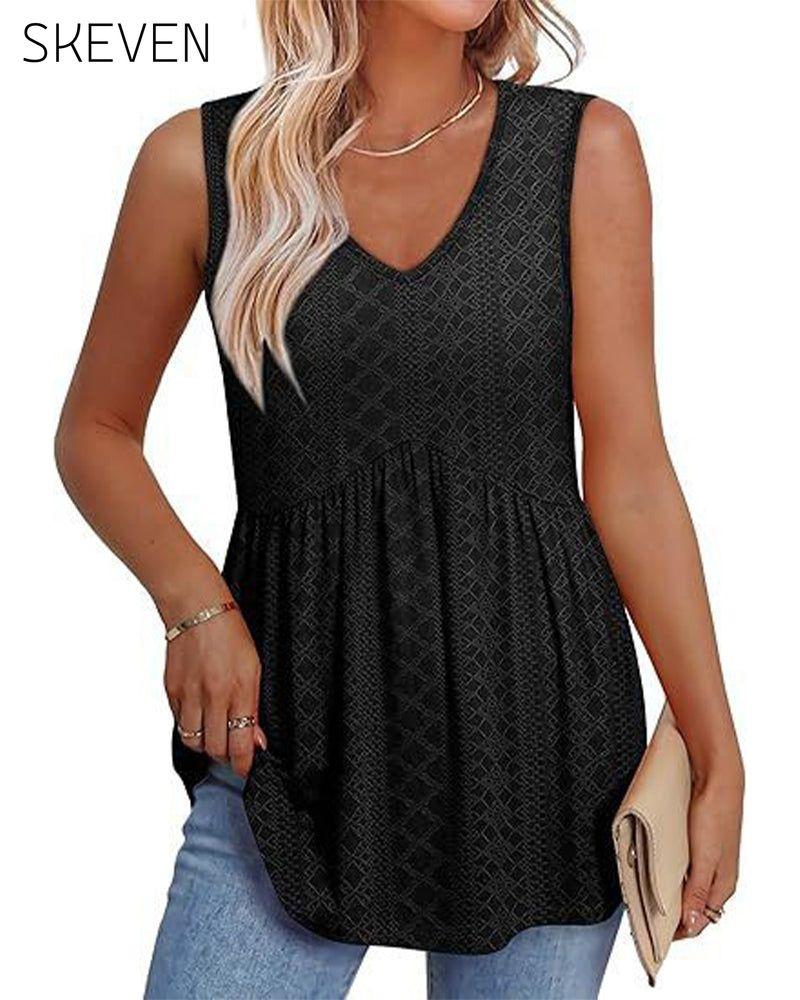 Stylish And Elegant Sleeveless Tank Top