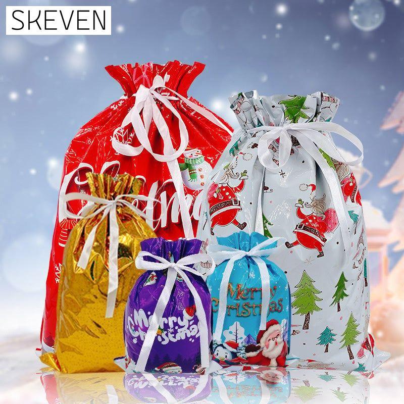 Weihnachtsmann-Süßigkeiten-Geschenktüten
