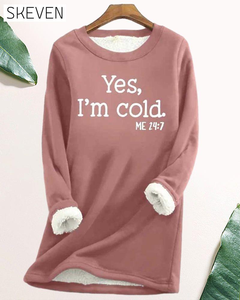 English Printed Pullover Sweatshirt