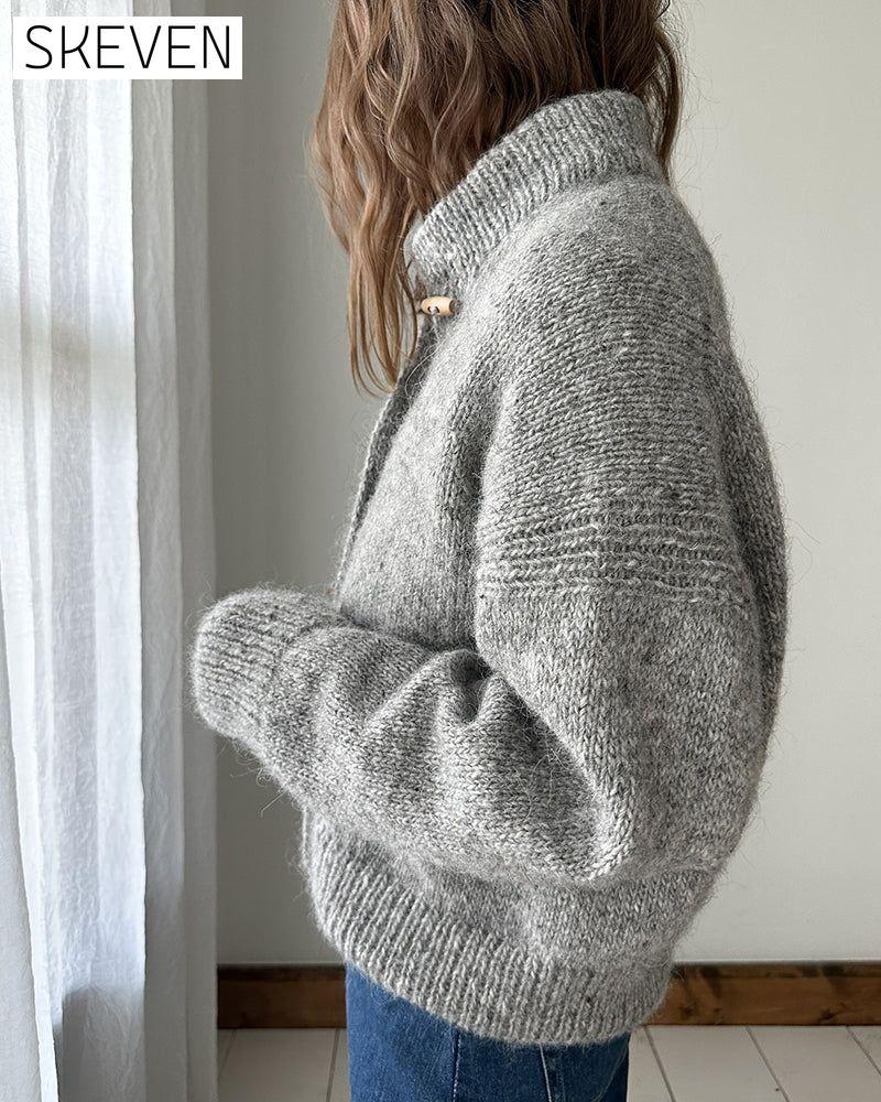 Stand collar horn button solid color cardigan 2024 f/w cardigans