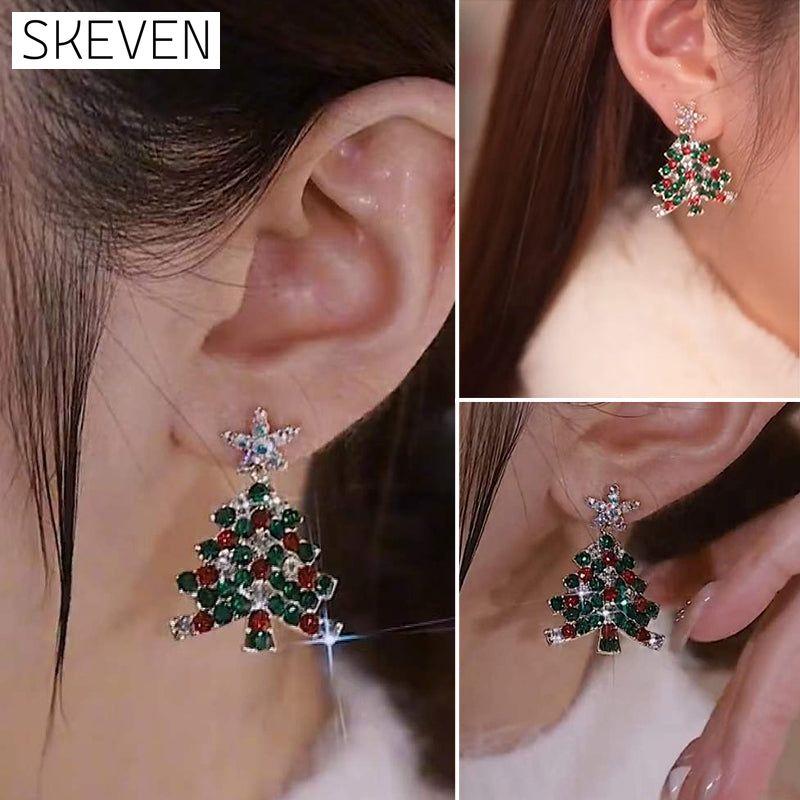 Christmas Tree Stud Earrings