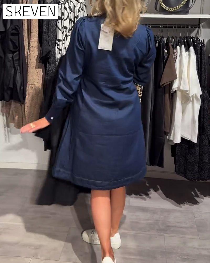 Elegantes Kleid für Pendlerinnen