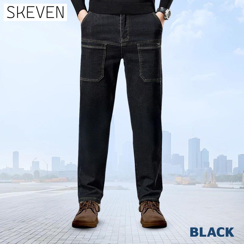 Jean cargo confortable multipoches et très résistant