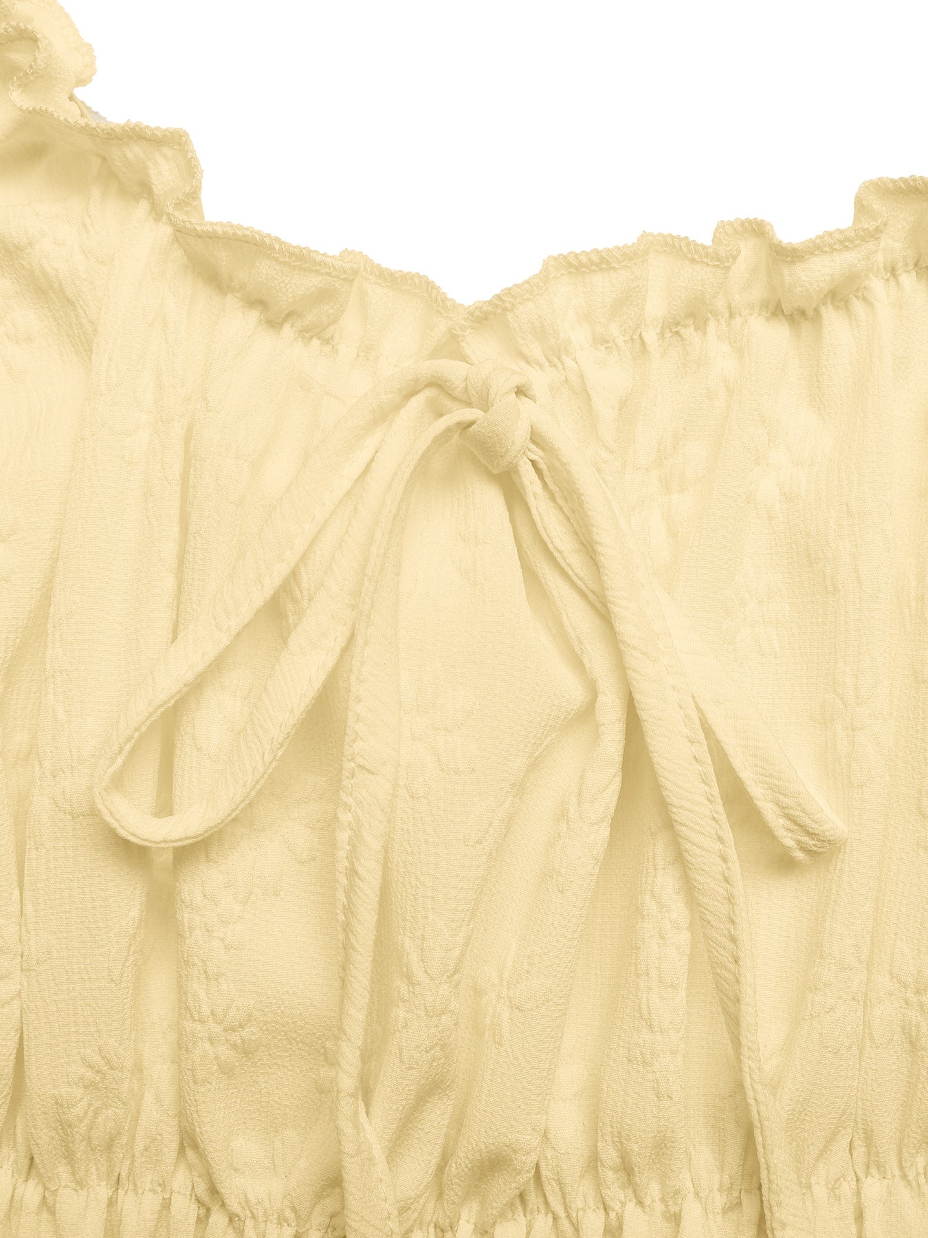 Floral Embossed Smocked Sleeveless Maxi Dress