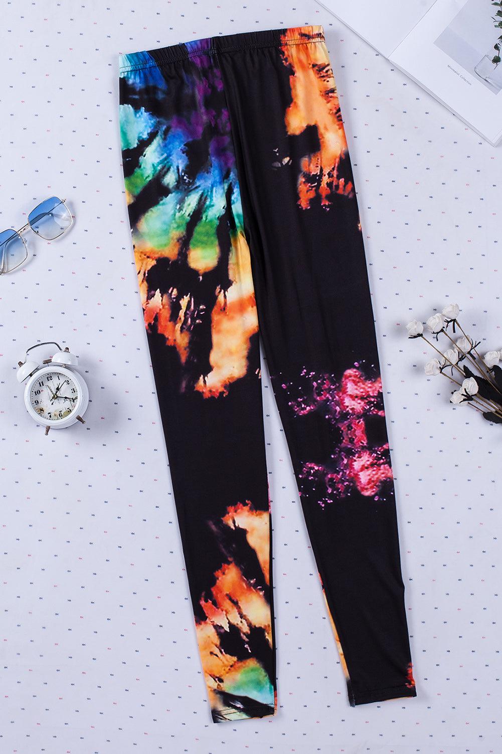Leggings mit hohem Bund und Cut-outs