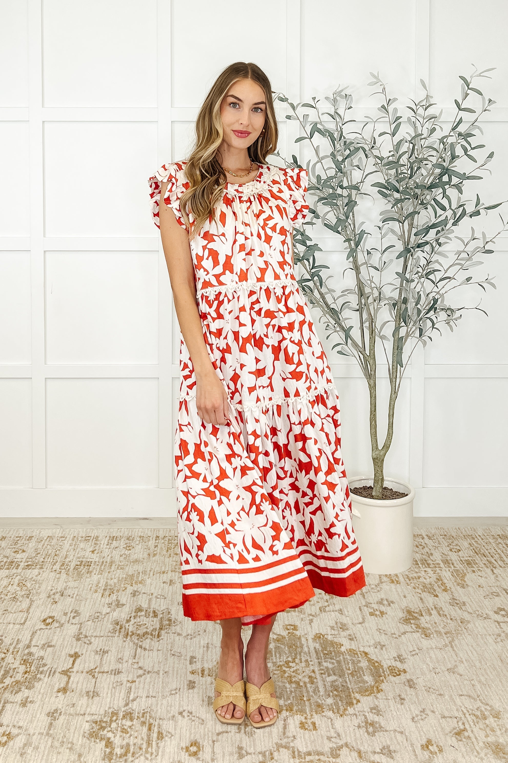Dainty Daydream Tiered Dress