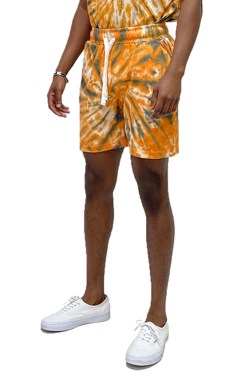 Tied Up Tie Dye Shorts – Cotton Drawstring